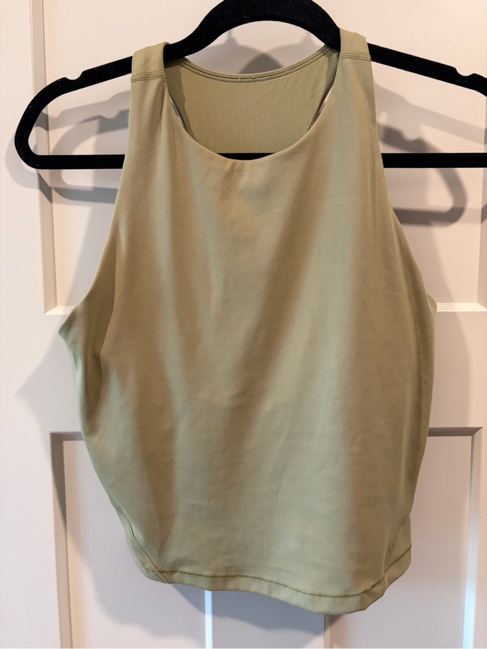 all in motion Olive Green High-Neck Active Tank